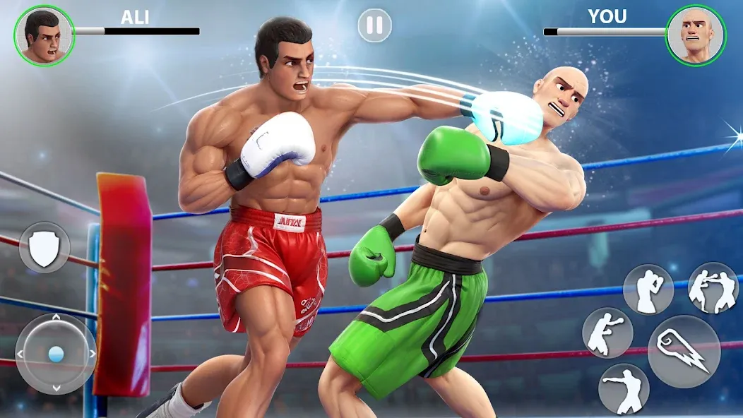 Kick Boxing Games: Fight Game [МОД Все открыто] APK Android Screenshot 2