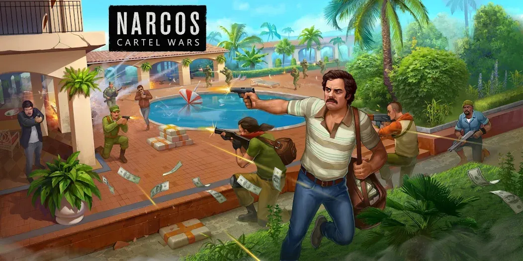 Narcos: Cartel Wars & Strategy (Наркос) [МОД Бесконечные монеты] APK Android Screenshot 1