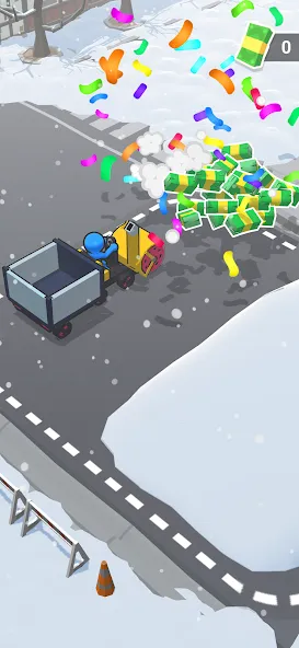 Snow shovelers - simulation (Сноубордисты) [МОД Меню] APK Android Screenshot 3