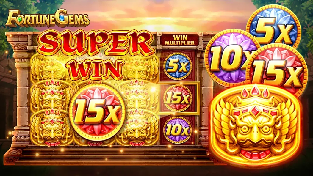 Slot Fortune Gems-TaDa Games (Слот Форчун Гемс) [МОД Бесконечные монеты] APK Android Screenshot 2