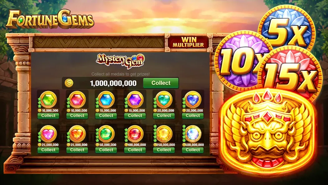 Slot Fortune Gems-TaDa Games (Слот Форчун Гемс) [МОД Бесконечные монеты] APK Android Screenshot 5