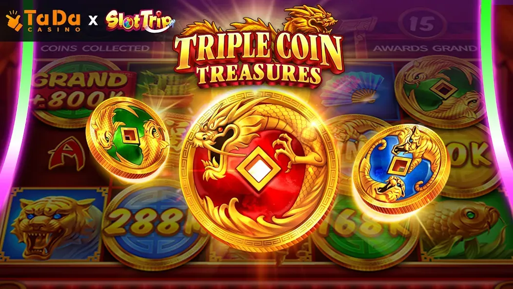 SlotTrip Casino - TaDa Slots (СлотТрип) [МОД Unlocked] APK Android Screenshot 1