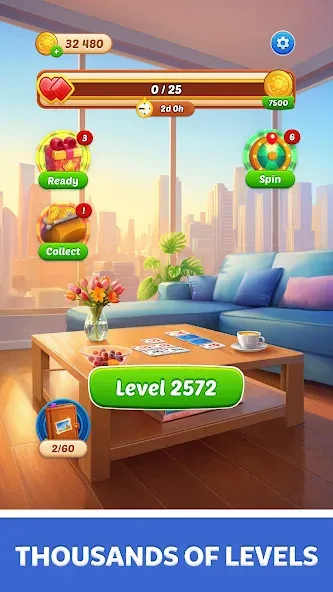 Solitaire Sunday: Card Game (Солитер воскресенье) [МОД Premium] APK Android Screenshot 1