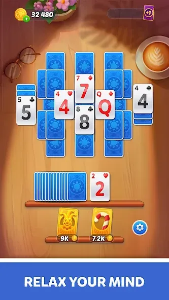 Solitaire Sunday: Card Game (Солитер воскресенье) [МОД Premium] APK Android Screenshot 2