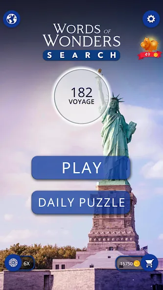 Words of Wonders: Search (Вордс оф Вондерс) [МОД Бесконечные монеты] APK Android Screenshot 3