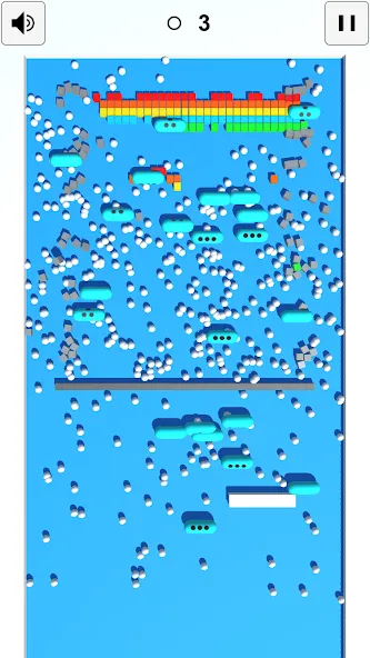 Many Bricks Breaker 3D (Мани Брикс Брейкер 3Д) [МОД Mega Pack] APK Android Screenshot 2