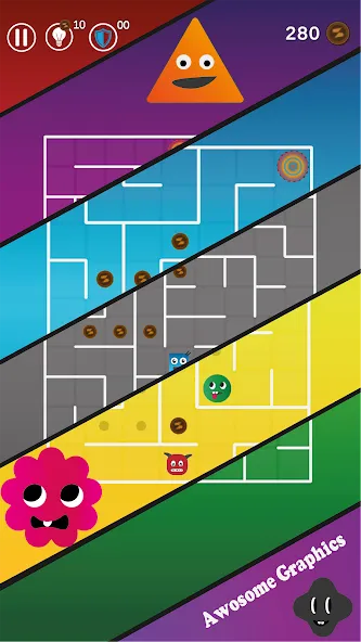 Maze Legend : A Cute Maze Game (Мейз Легенд) [МОД Все открыто] APK Android Screenshot 2