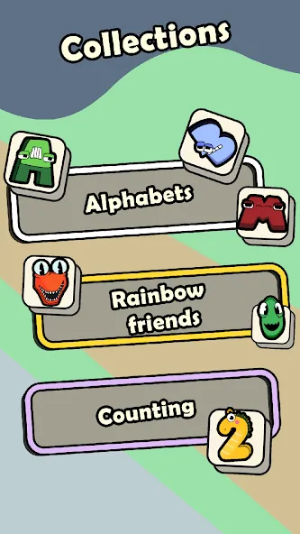 Alphabet Magic Tiles Match 3D (Алфавит Магические Плитки Совпадения 3D) [МОД Unlocked] APK Android Screenshot 3