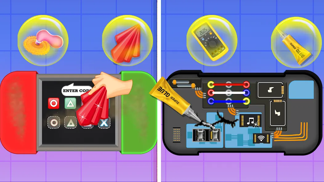 Electronics Repair Master [МОД Бесконечные монеты] APK Android Screenshot 3
