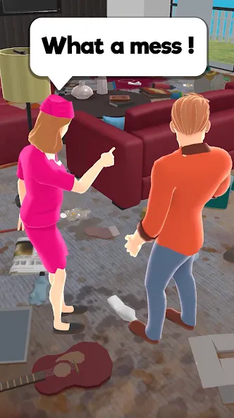 Clean It All hoarding cleaning (Клин ит ол хоардинг клининг) [МОД Все открыто] APK Android Screenshot 1