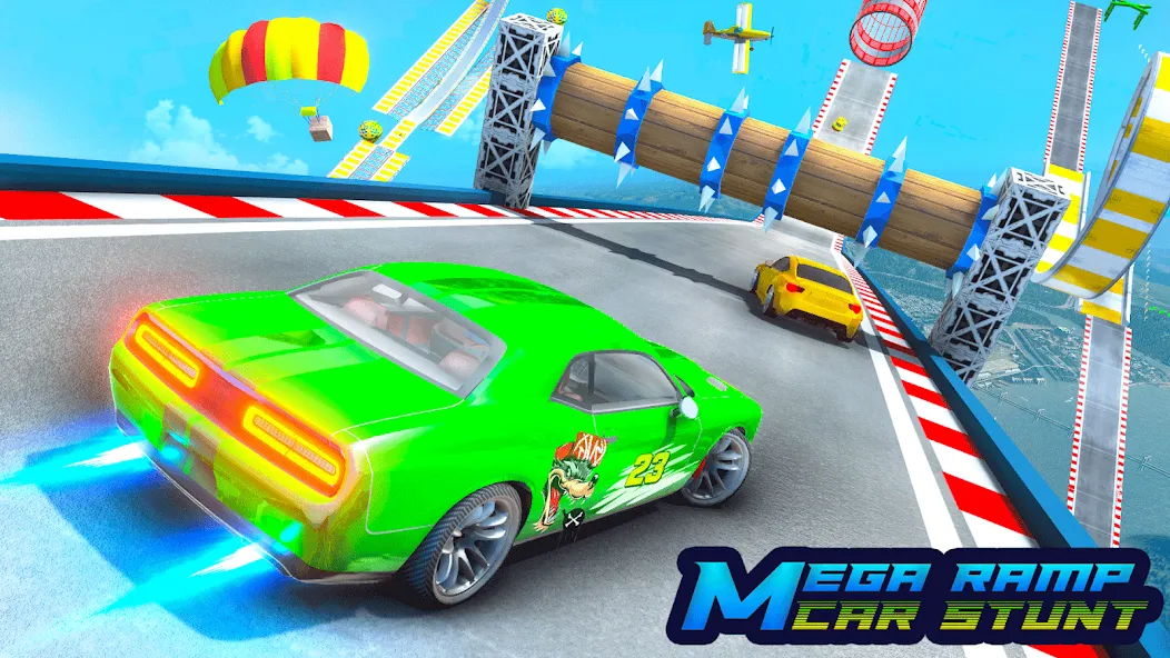 Ramp Car Games: GT Car Stunts (Рамп Кар Игры) [МОД Unlocked] APK Android Screenshot 2