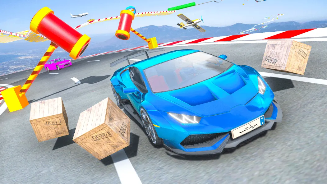 Ramp Car Games: GT Car Stunts (Рамп Кар Игры) [МОД Unlocked] APK Android Screenshot 4
