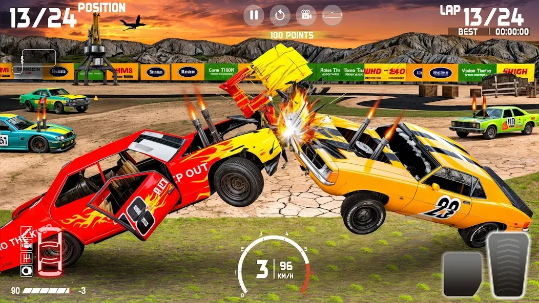 Demolition Derby: Car Games [МОД Много денег] APK Android Screenshot 1