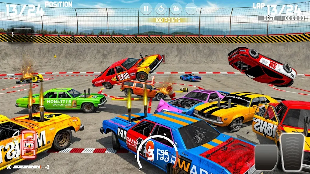 Demolition Derby: Car Games [МОД Много денег] APK Android Screenshot 2