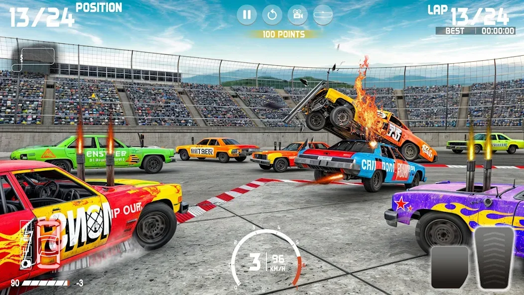Demolition Derby: Car Games [МОД Много денег] APK Android Screenshot 4