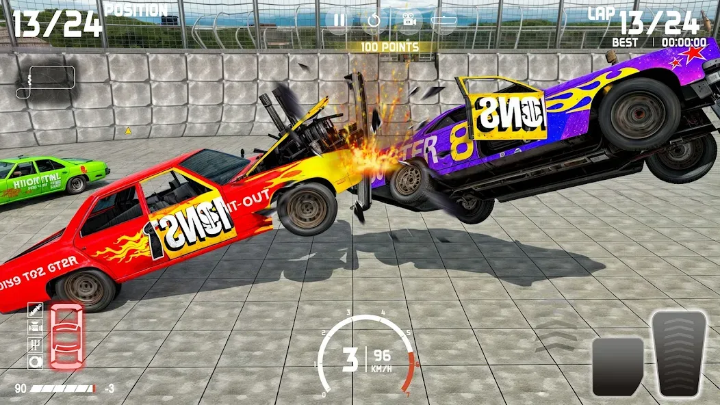 Demolition Derby: Car Games [МОД Много денег] APK Android Screenshot 5