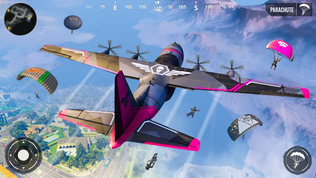 FPS Commando Shooter Games (ФПС Коммандо Шутер Игры) [МОД Много денег] APK Android Screenshot 2