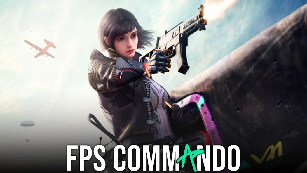 FPS Commando Shooter Games (ФПС Коммандо Шутер Игры) [МОД Много денег] APK Android Screenshot 3