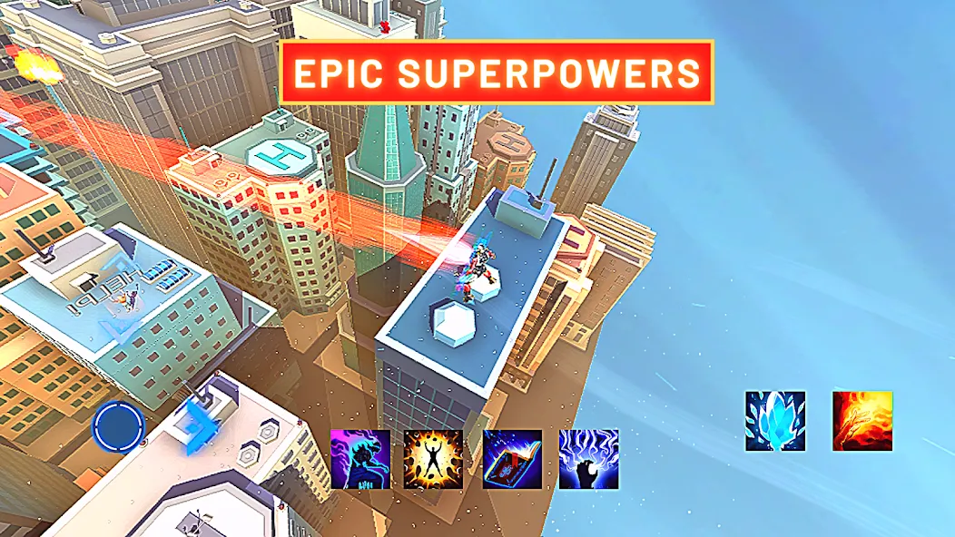 Super hero Flying iron jet man [МОД Unlocked] APK Android Screenshot 3