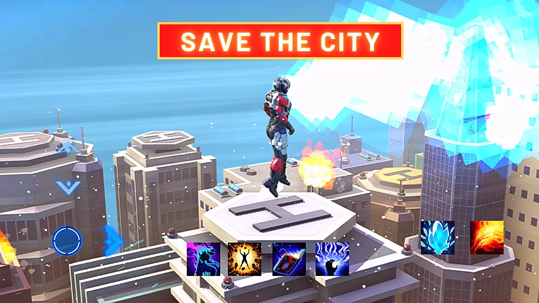 Super hero Flying iron jet man [МОД Unlocked] APK Android Screenshot 5