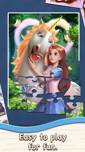 Jigsaw: Fruit Link Blast (Джигсоу) [МОД Меню] APK Android Screenshot 1