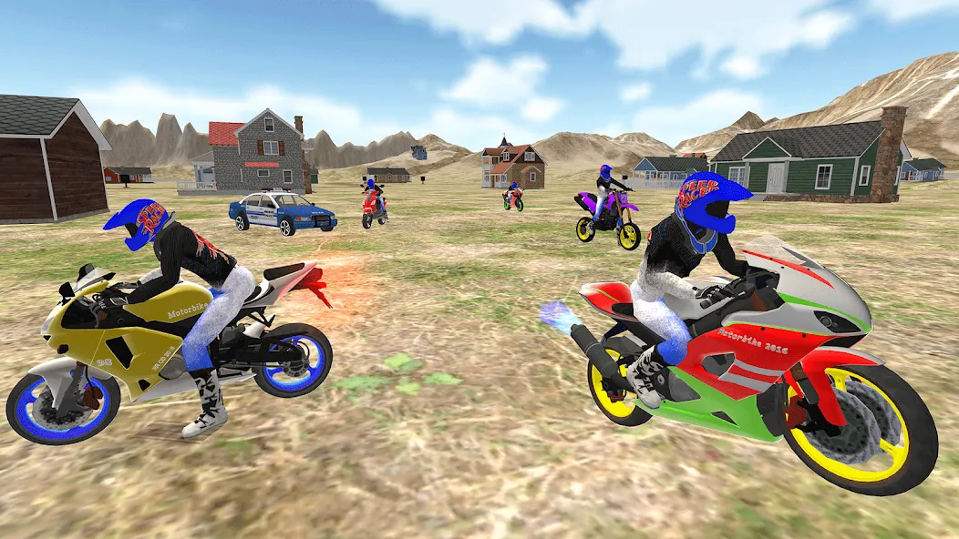 Real Moto Bike Racing Game [МОД Все открыто] APK Android Screenshot 4