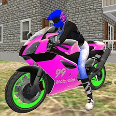 Real Moto Bike Racing Game [МОД Все открыто] APK Android