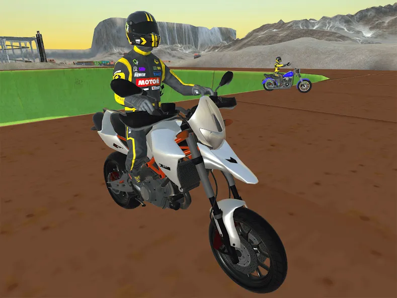 Moto bike Driving: Mega Ramp [МОД Все открыто] APK Android Screenshot 5
