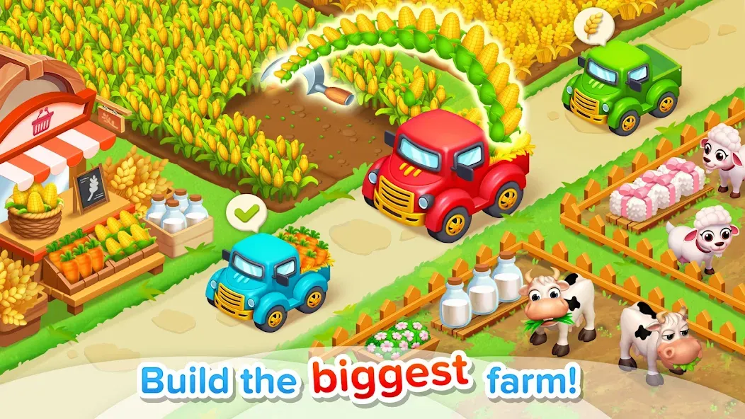 Family Farm Seaside [МОД Premium] APK Android Screenshot 2