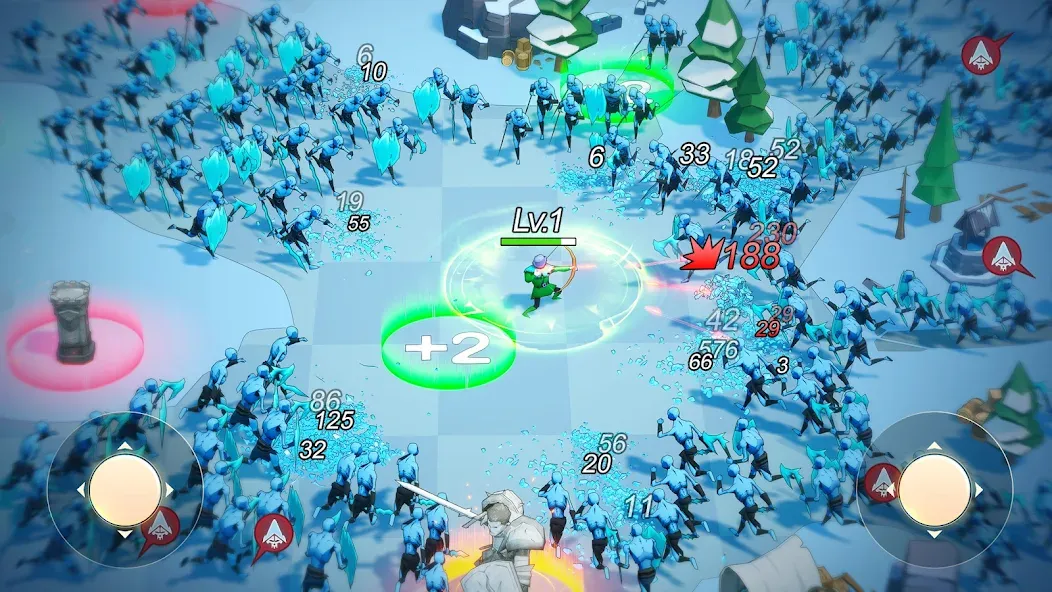 Frost & Flame: King of Avalon [МОД Premium] APK Android Screenshot 2