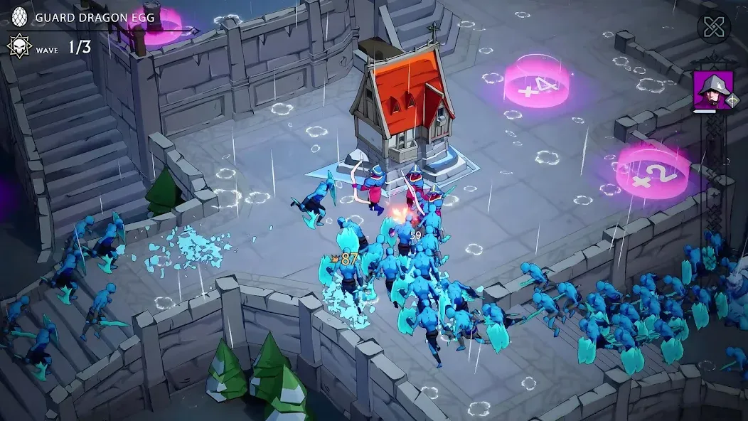 Frost & Flame: King of Avalon [МОД Premium] APK Android Screenshot 5