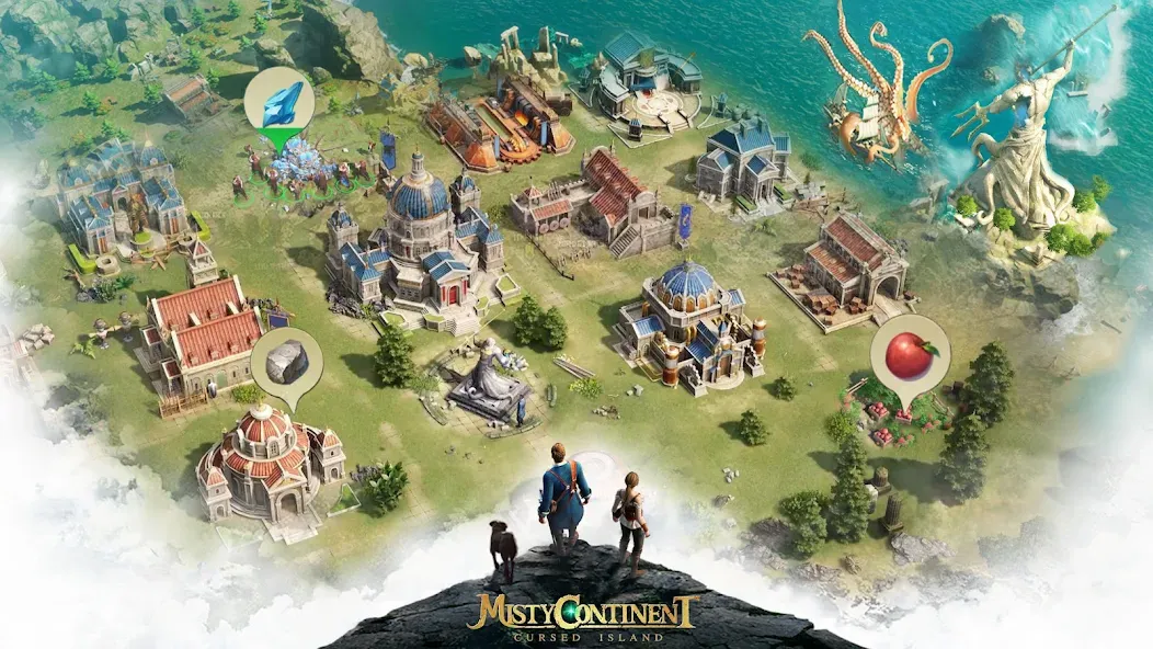 Misty Continent: Cursed Island [МОД Unlocked] APK Android Screenshot 1