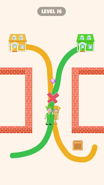 Draw To Home (Дроу Ту Хоум) [МОД Unlocked] APK Android Screenshot 2