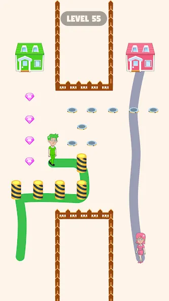 Draw To Home (Дроу Ту Хоум) [МОД Unlocked] APK Android Screenshot 3