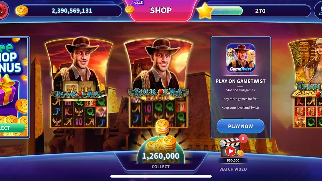 Book of Ra™ Deluxe Slot (Бук оф Ра Делюкс Слот) [МОД Mega Pack] APK Android Screenshot 2