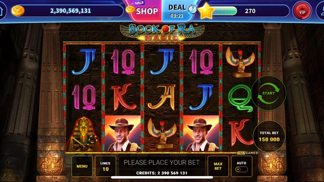Book of Ra™ Deluxe Slot (Бук оф Ра Делюкс Слот) [МОД Mega Pack] APK Android Screenshot 5
