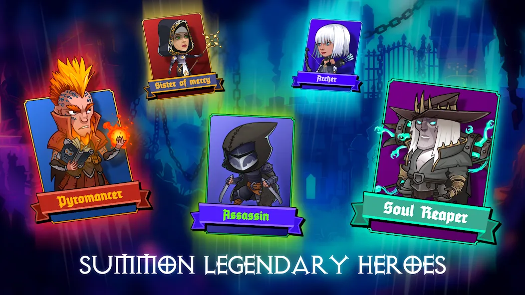 Dungeon: Age of Heroes (Данжен) [МОД Premium] APK Android Screenshot 5