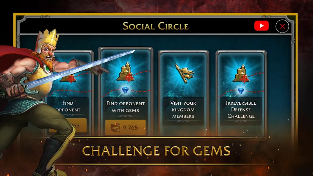 Rage War Battle History (Рэйдж Вар) [МОД Меню] APK Android Screenshot 3