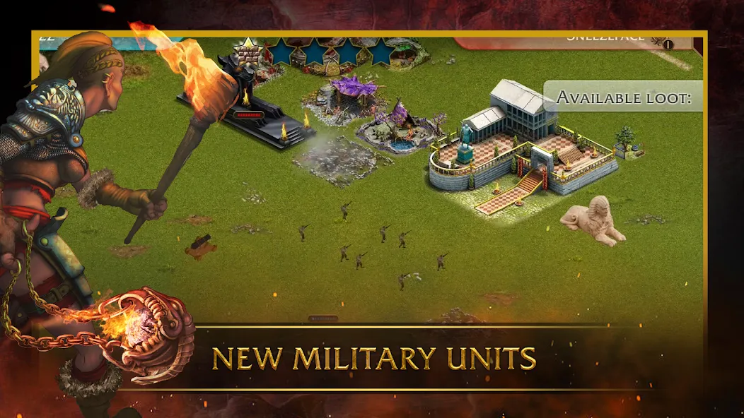 Rage War Battle History (Рэйдж Вар) [МОД Меню] APK Android Screenshot 5