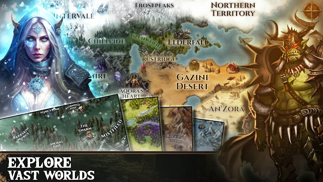 Demon God: Turn-Based Strategy (Херо Квест) [МОД Меню] APK Android Screenshot 4