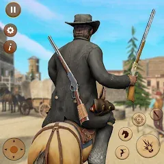 West Cowboy Shooting Games 3D [МОД Бесконечные монеты] APK Android