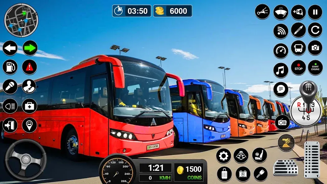 Bus Simulator Game: Coach Game [МОД Бесконечные монеты] APK Android Screenshot 1