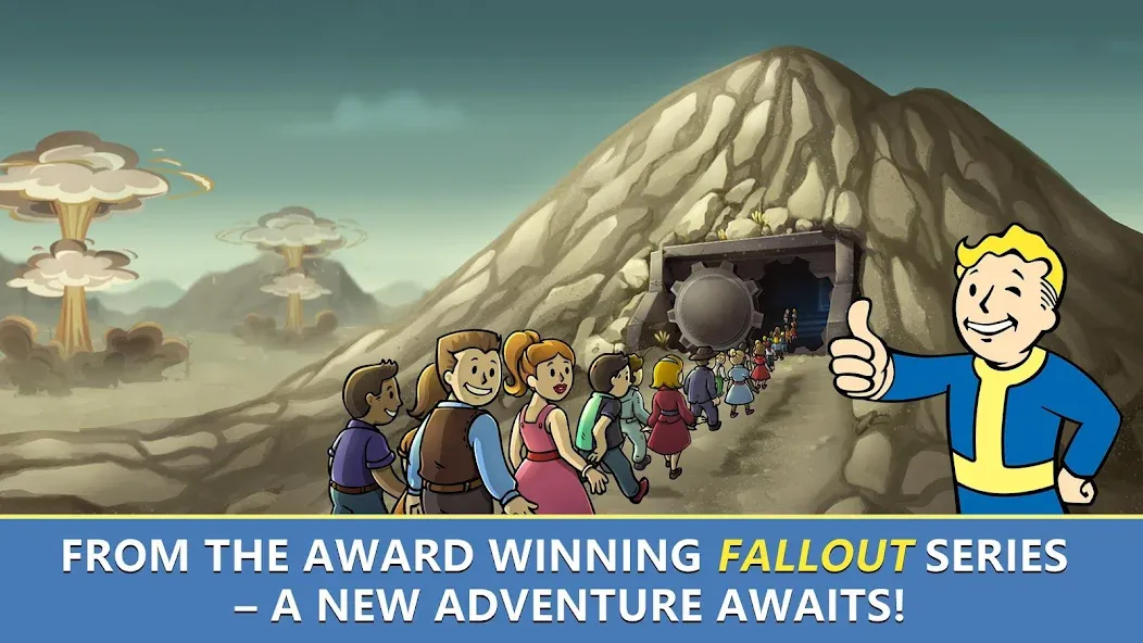Fallout Shelter Online (Фоллаут Шелтер Онлайн) [МОД Все открыто] APK Android Screenshot 1