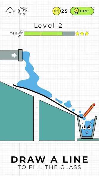 Happy Glass (Хэппи Гласс) [МОД Много денег] APK Android Screenshot 2