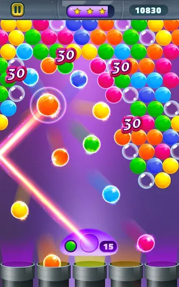 Action Bubble Game (Экшн Бабл Игра) [МОД Mega Pack] APK Android Screenshot 2