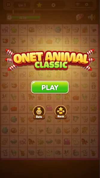 Onet Connect Animal Game (Онет Соединить Животные игра) [МОД Mega Pack] APK Android Screenshot 1