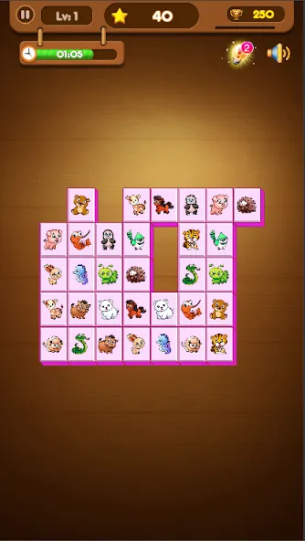 Onet Connect Animal Game (Онет Соединить Животные игра) [МОД Mega Pack] APK Android Screenshot 5