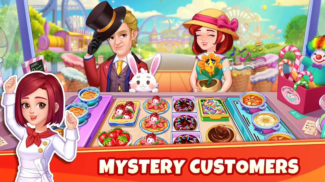 Cooking Wonder-Restaurant Game (Кукинг Вондер) [МОД Бесконечные монеты] APK Android Screenshot 4