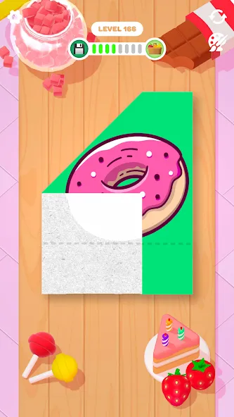 Paper Fold (Пэйпер Фолд) [МОД Mega Pack] APK Android Screenshot 2