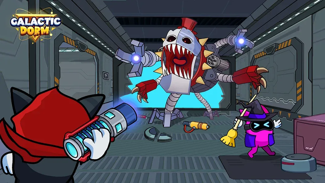 Galactic Dorm (Галактический общежитие) [МОД Бесконечные монеты] APK Android Screenshot 1